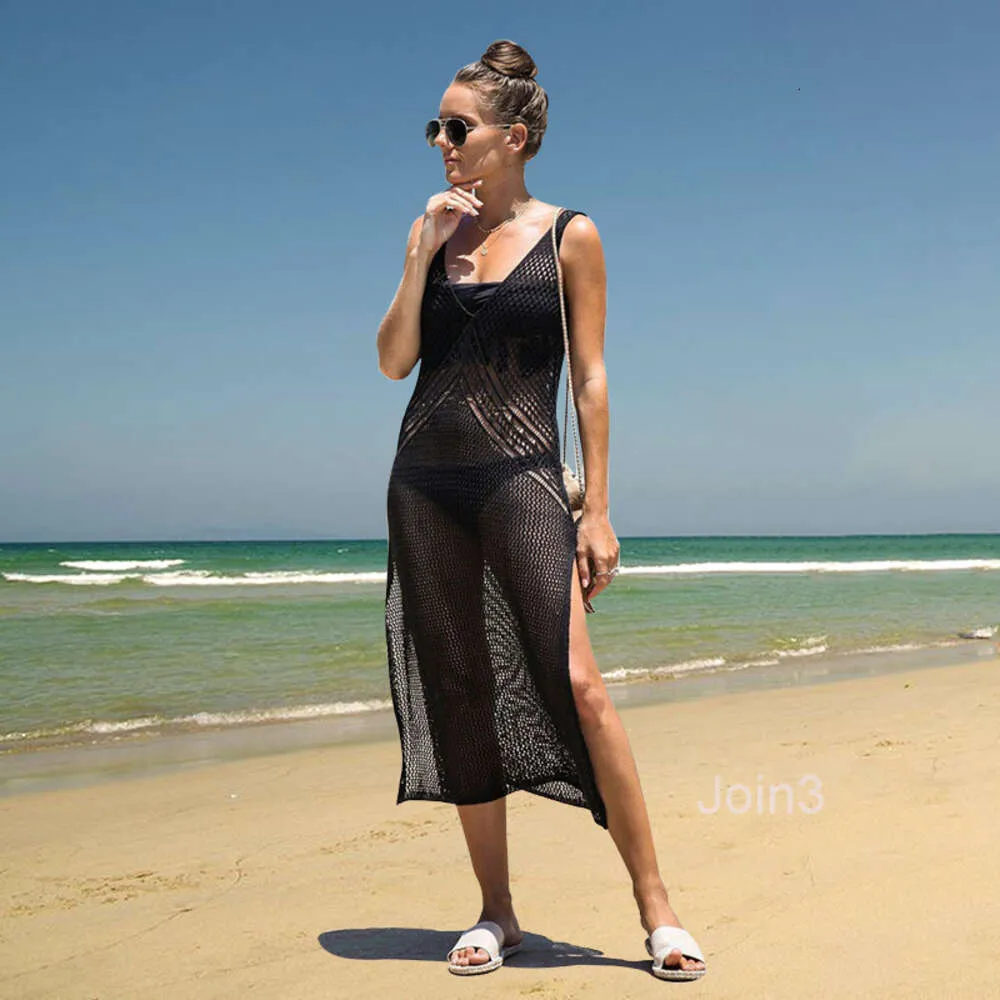 beach bikini dress for women Mesh Four Piece Bikini Set Flare Long Sleeve Cover Up with Skirt Red  The  Curvves