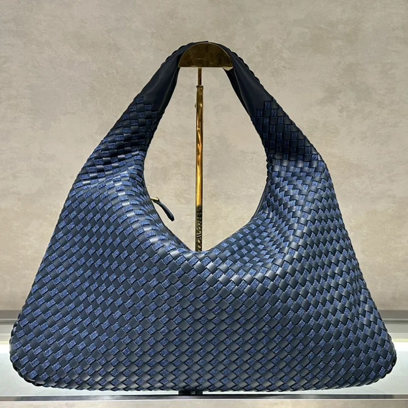 Navy blue designer bag sale