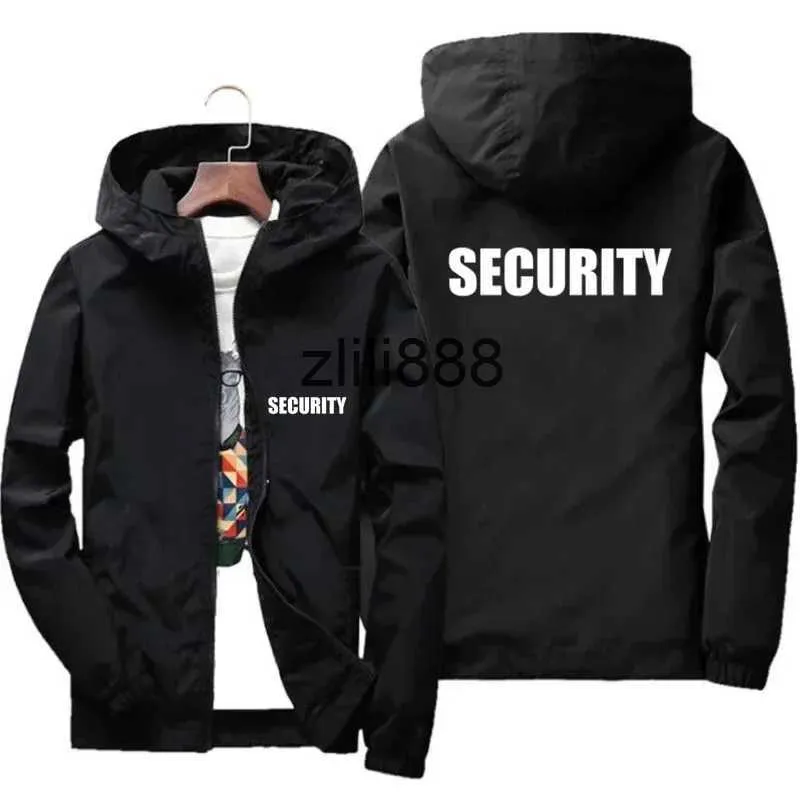 Zipper Skin Clothing SWAT Security Windbreaker Parka Windproof Male Jacket Plus Size Coat 2024 NewSpring and Autumn_voghion.com