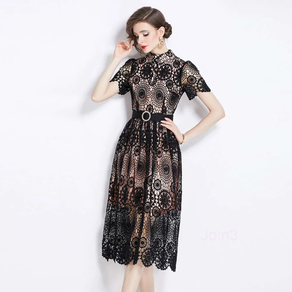 navy blue lace bridesmaid dresses Two-Piece Bridesmaid Dress Royal Blue Skirt with Lace Separate Top –  loveangeldress main image 1