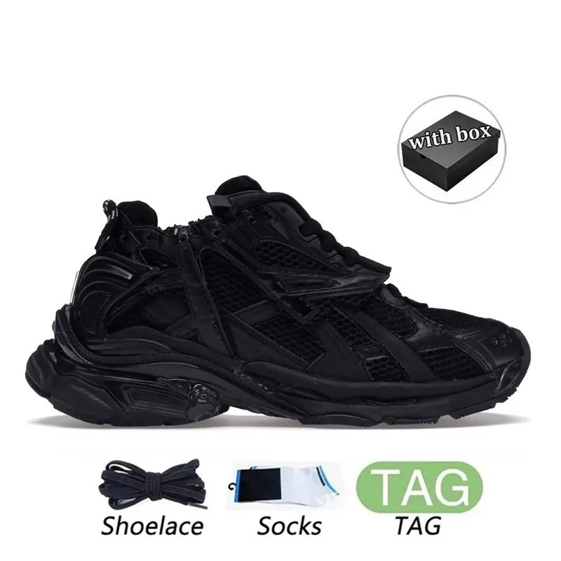 Designer Track LED Runners 7.5 7.0 3.0 Shoes Mens Womens Runner 3 7 White Blue Orange Triple Black Colorful Heels Office Tracks Plate-forme Shoe Trainers Sneakers