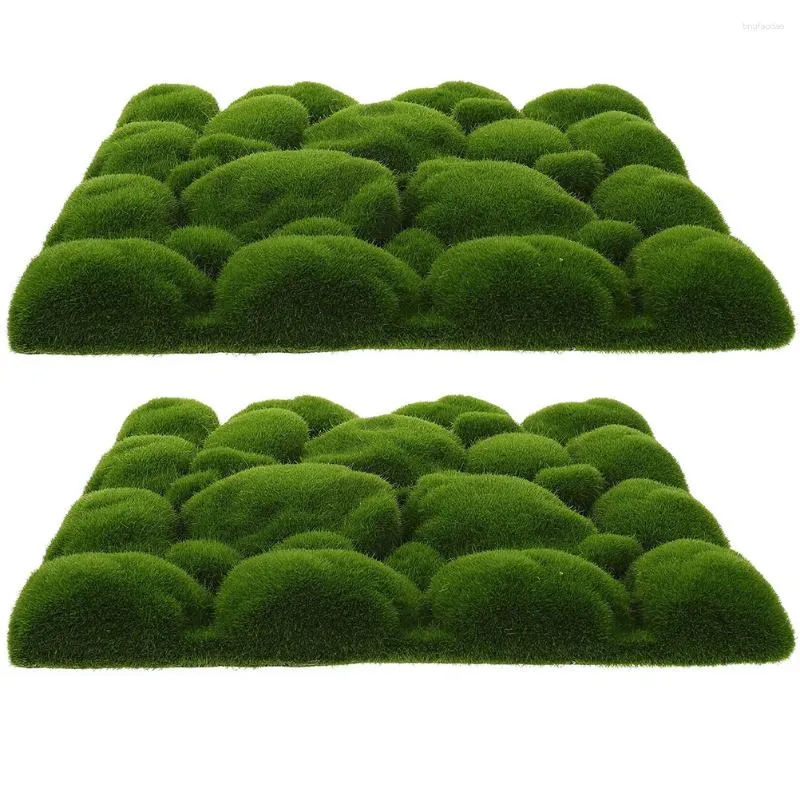 Artificial Moss Wall Panel With Flower Pots Bunnings, Privacy Hedge