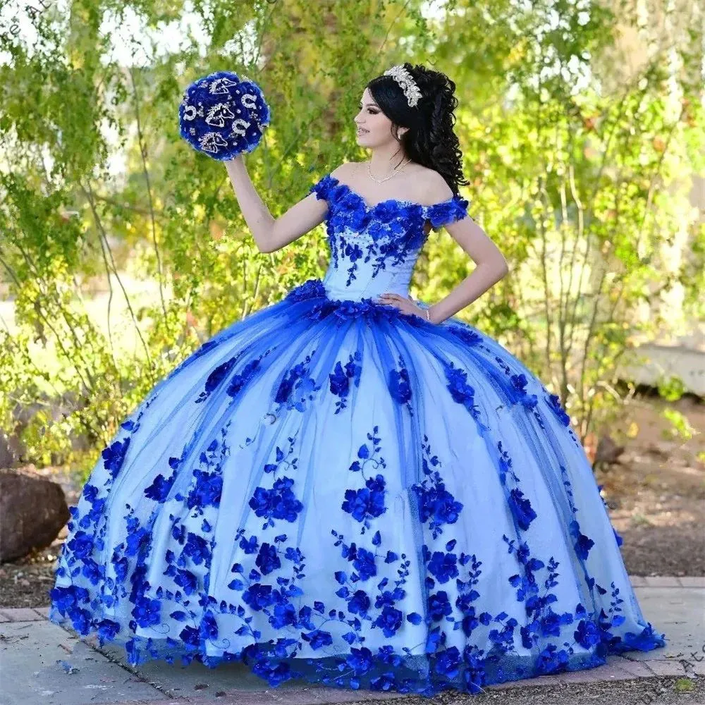 Princess Sweetheart Quinceanera Dresses Ball Gown Lace-Up Sweet 15 16 Dress Y6071 main image 1