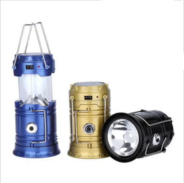 Lanterna LED Pieghevole Da Campeggio – Super Luminosa 360°, Batteria AAA, Impermeabile E Portatile Per Emergenze E Outdoor - 2