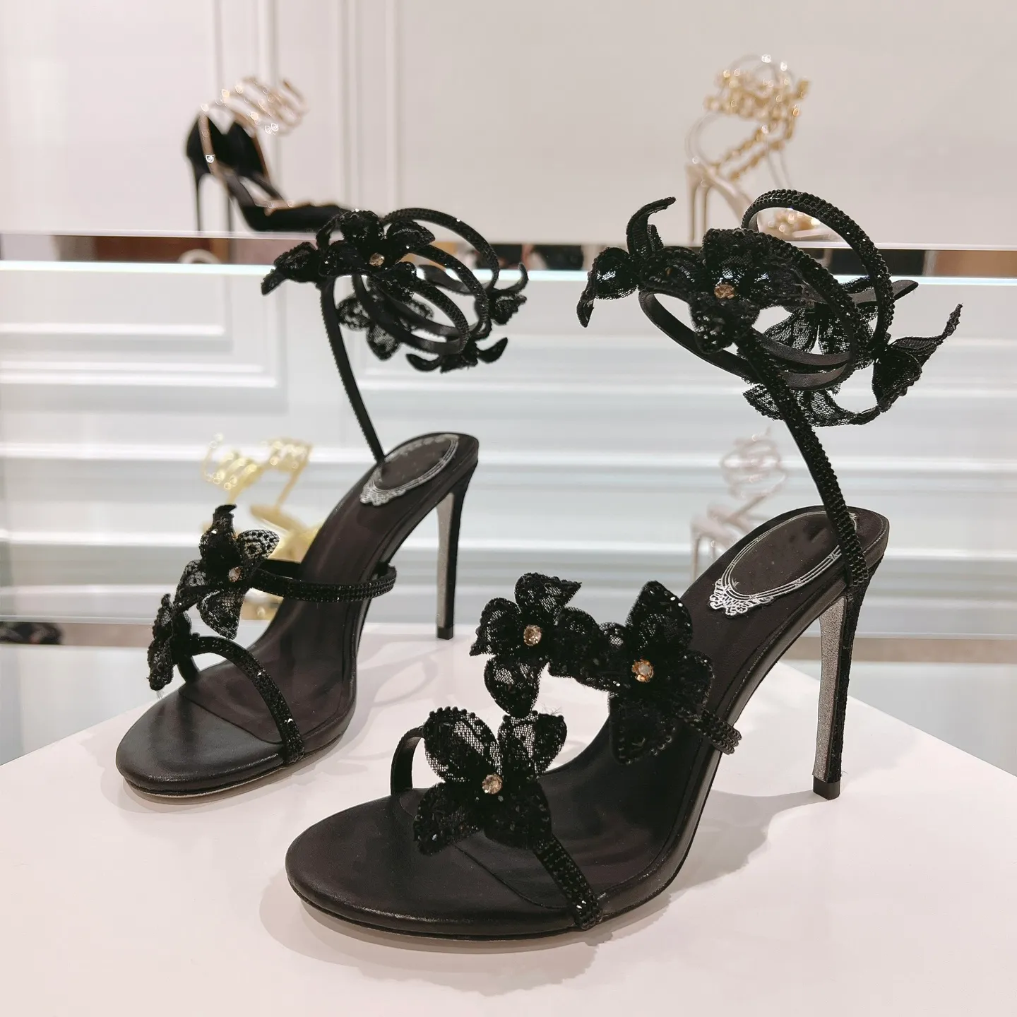 Wholesale Womens Evening Dress Sandals With Crystal Butterfly... At Only  $114.84 | DHgate.Com