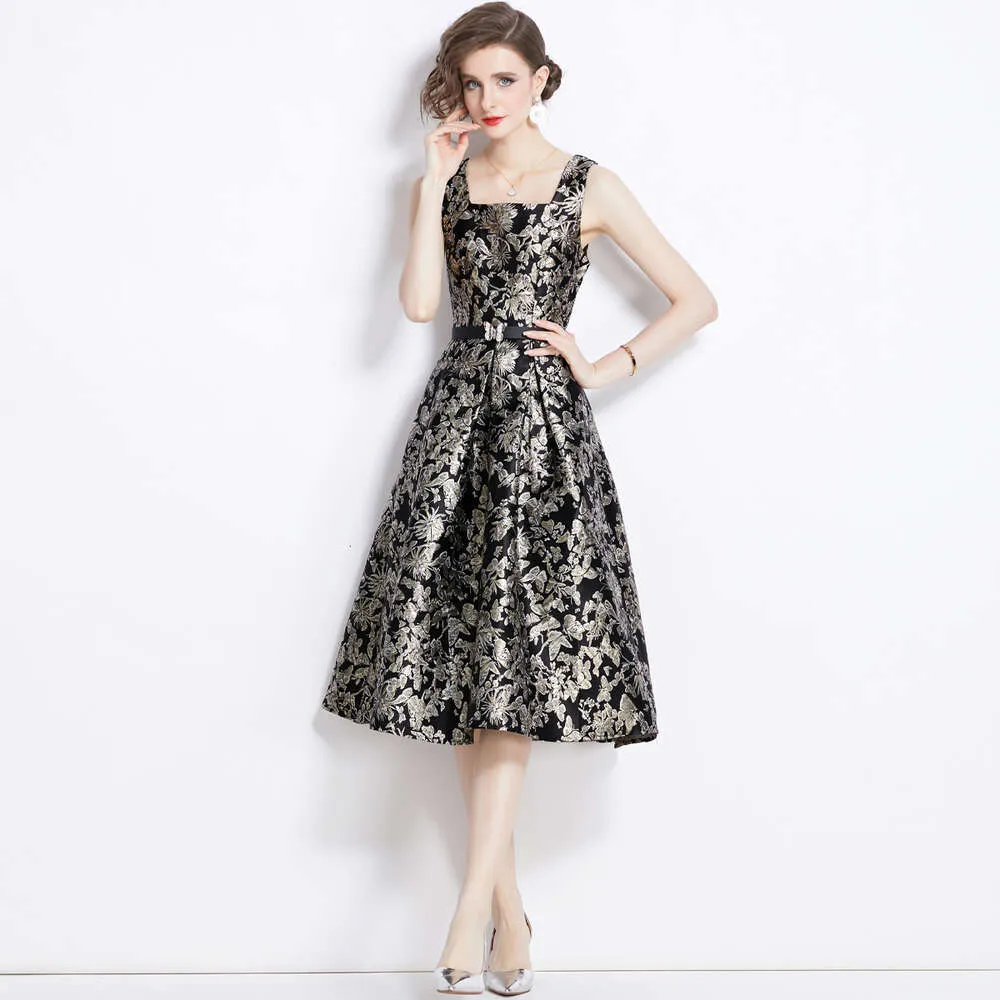 slim fit dress slacks Gold and Black Faviana Long Prom Dress