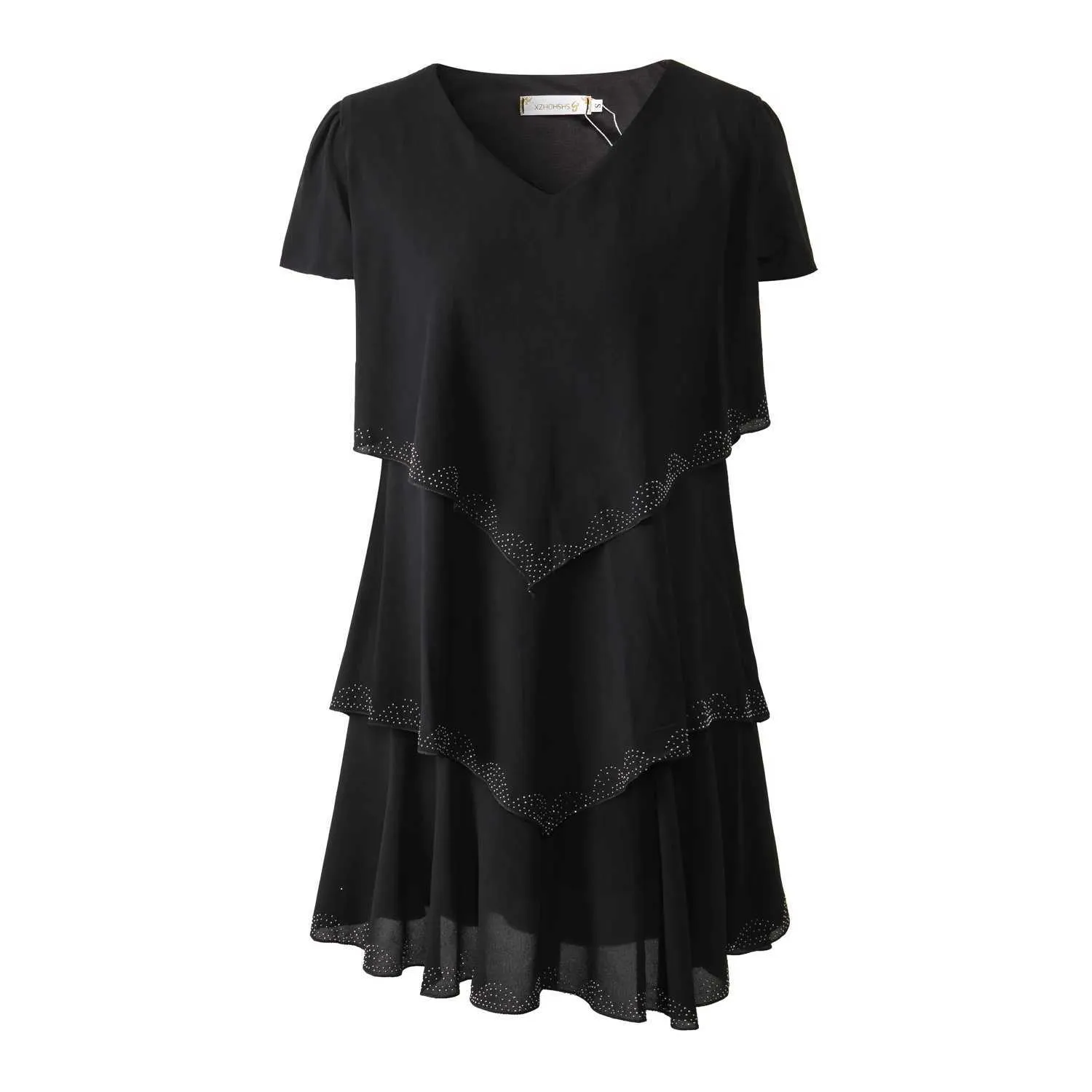 v neck long sleeve dress black Louanne Slinky Long Sleeve Maxi Dress / Black | MESHKI