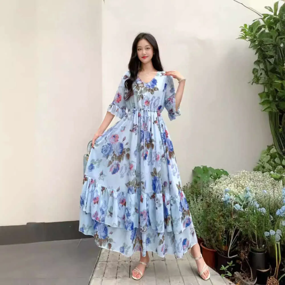sachin and babi light blue dress Chiffon White Dresses