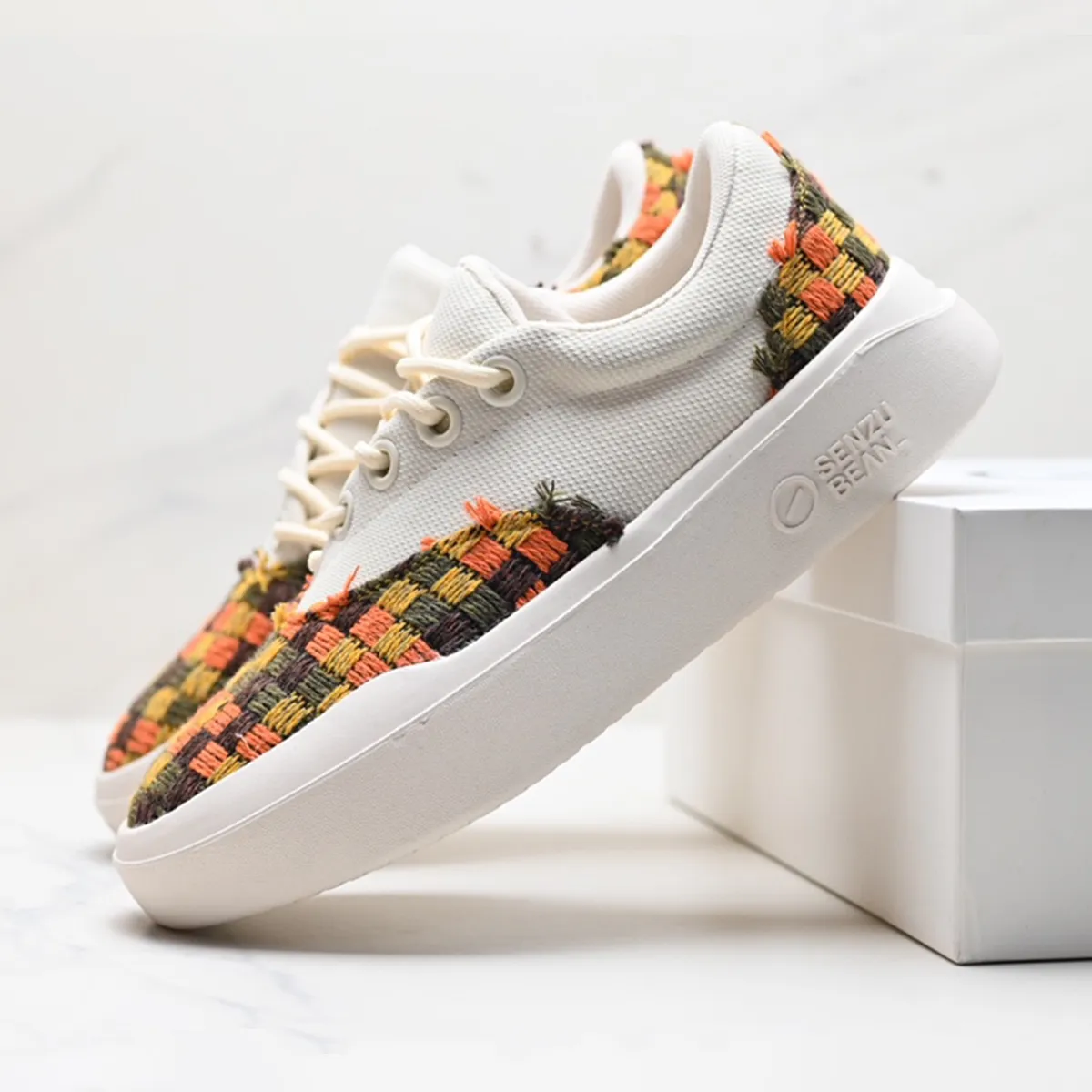 Senzu Bean Slant Skate Shoes Unisex Summer Sneakers  display picture 2