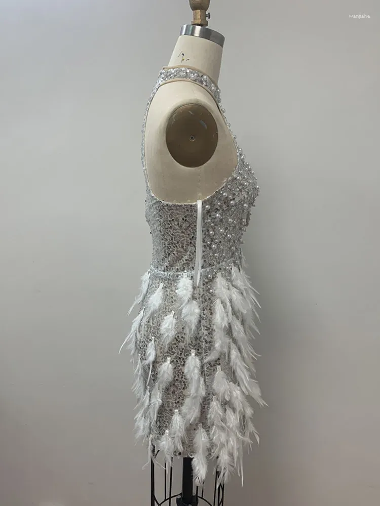 gold dress mesh GLS GL3817 Fitted Long Prom Corset Beaded Sequin Dress