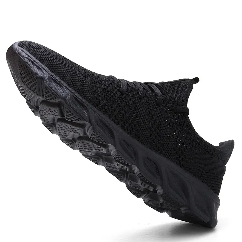 Light Running Shoes Breathable Mens Sneakers Non-slip Wear  display picture 1