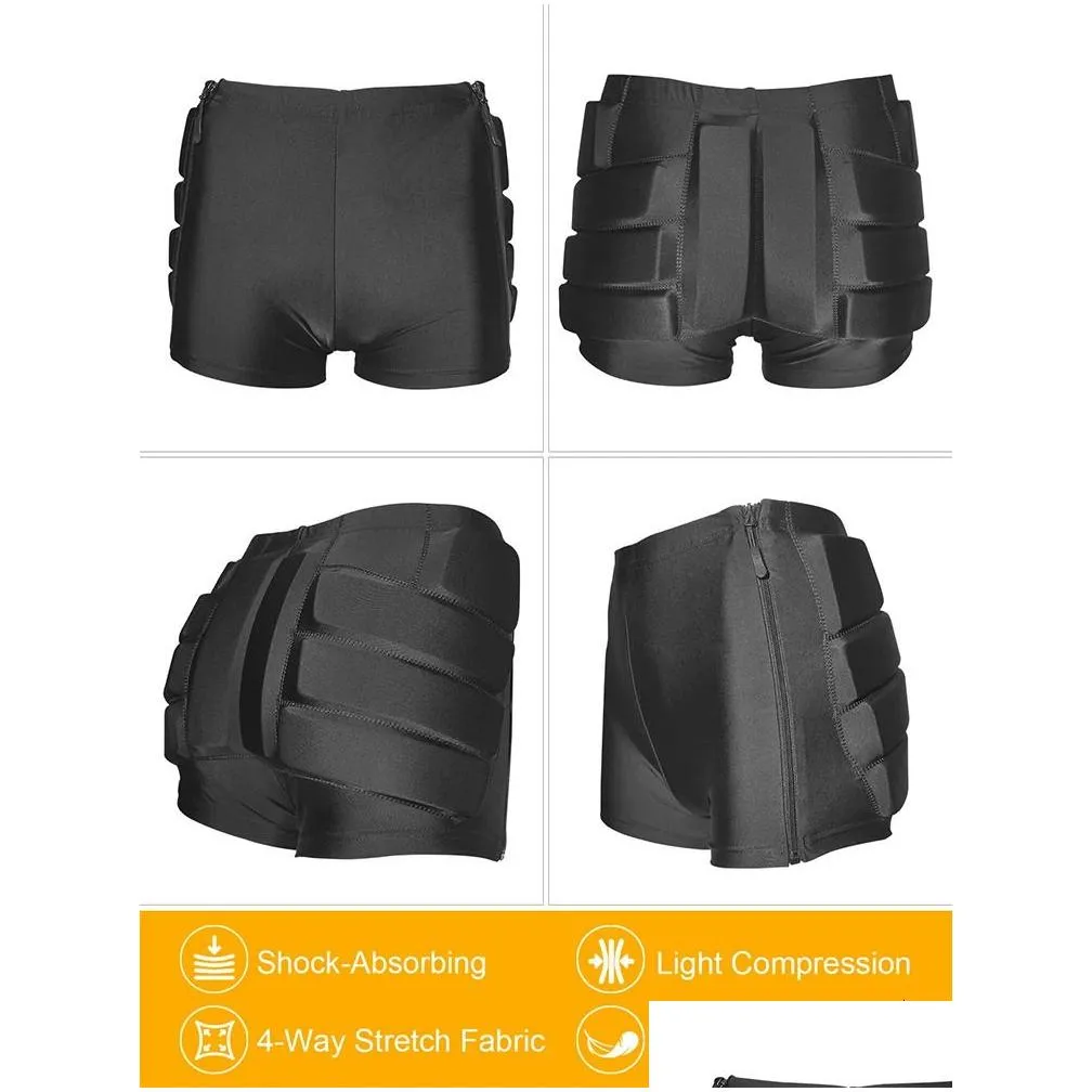 Skating Protective Gear Adult With Hip/Tailbone Pads For