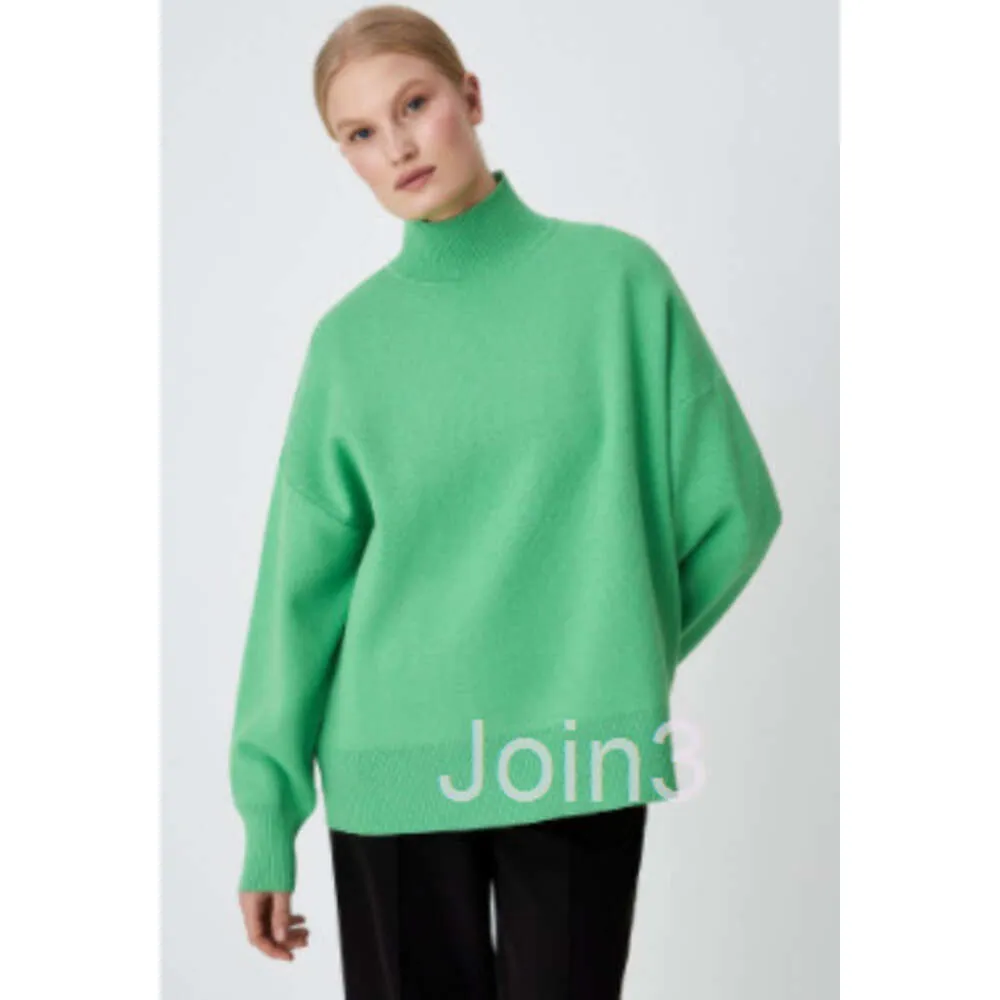 DHgate.com:Warm & Cozy: Half High Neck Long Sleeve Sweater