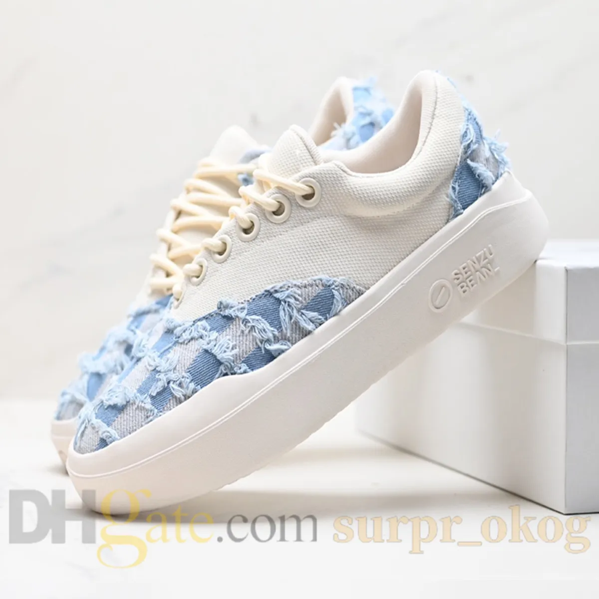Senzu Bean Slant Skate Shoes Unisex Summer Sneakers  display picture 1