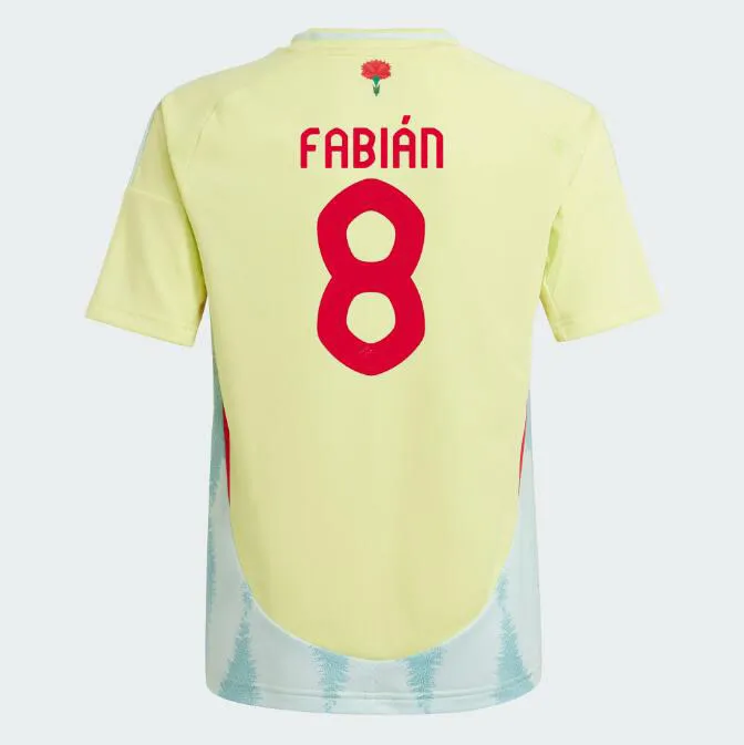 Kids Youth Adult Lamine_Yamal_19 Spain Jersey Euro 2024 Fan Soccer Jersey