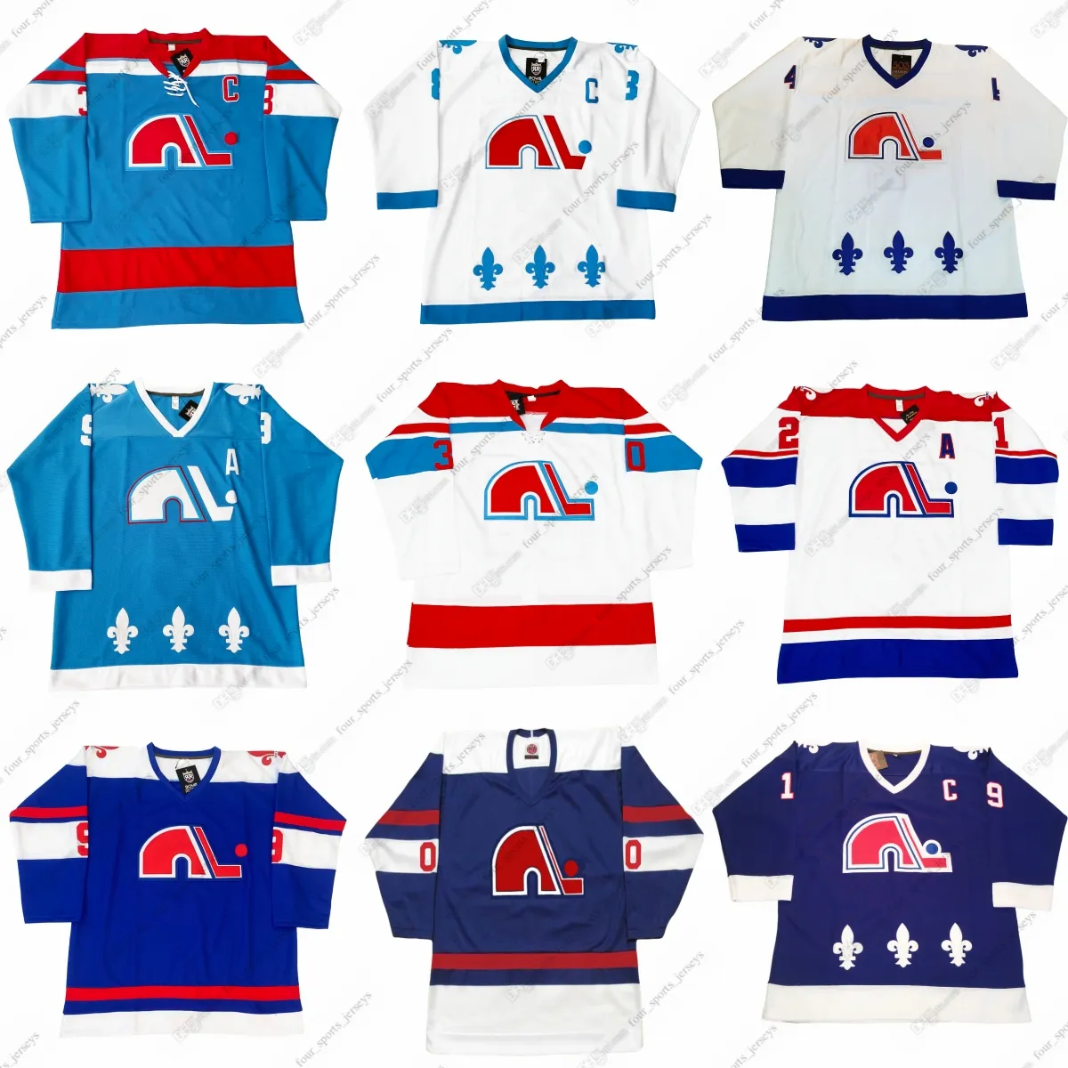 Save Big on Bulk Quebec Nordiques Jerseys QUEBEC NORDIQUES 1970's WHA Retro  Hockey Jersey Stitched Vintage Custom Any Name And Number Cyhjersey Best 