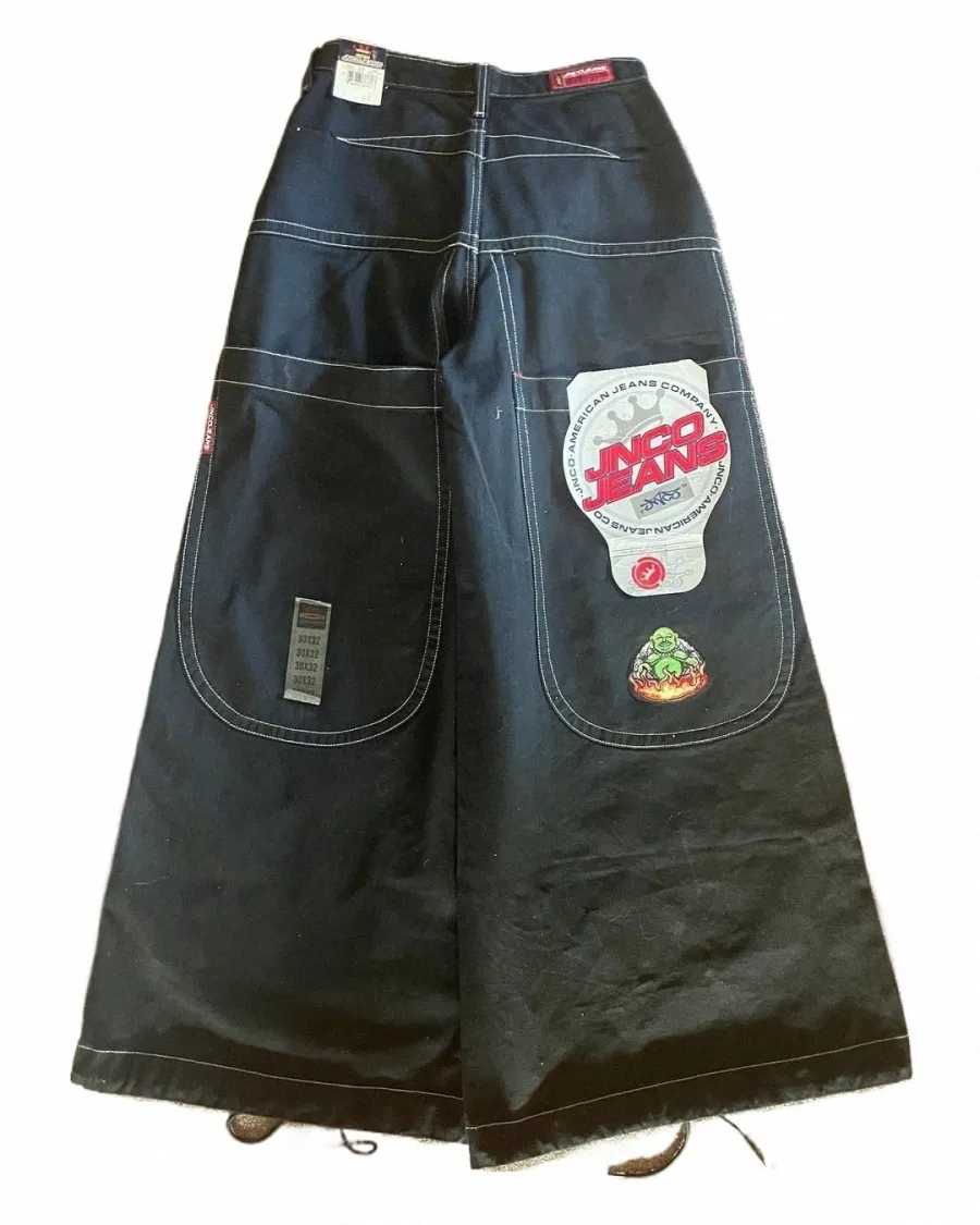 DHgate.com:JNCOs Y2K Cargo Pants: Baggy Streetwear Jinco Jeans for 