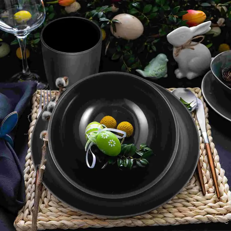Dinnerware Sets Dinner Bowls And Plates Dorm Room Dishes Camping Utensils Eating Serving Set From 27 06 DHgate