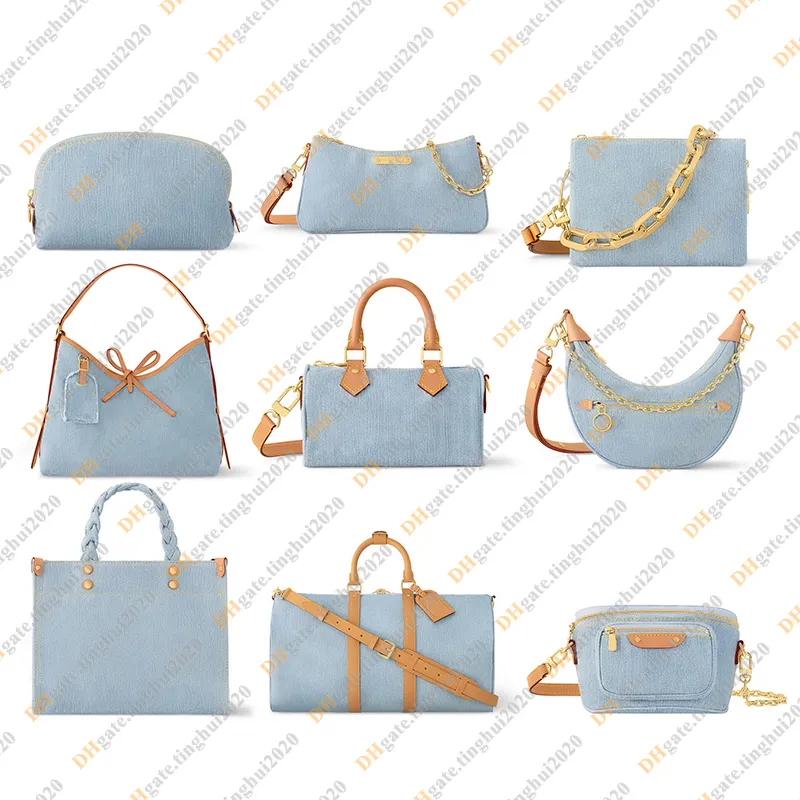 DHgate.com:Ladies Fashion Designe Luxury Denim Bag Shoulder Bag 