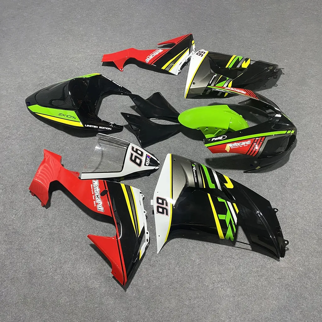 Prime Fairing Kit for Kawasaki Ninja ZX10R 2006-2007 Motorcycle