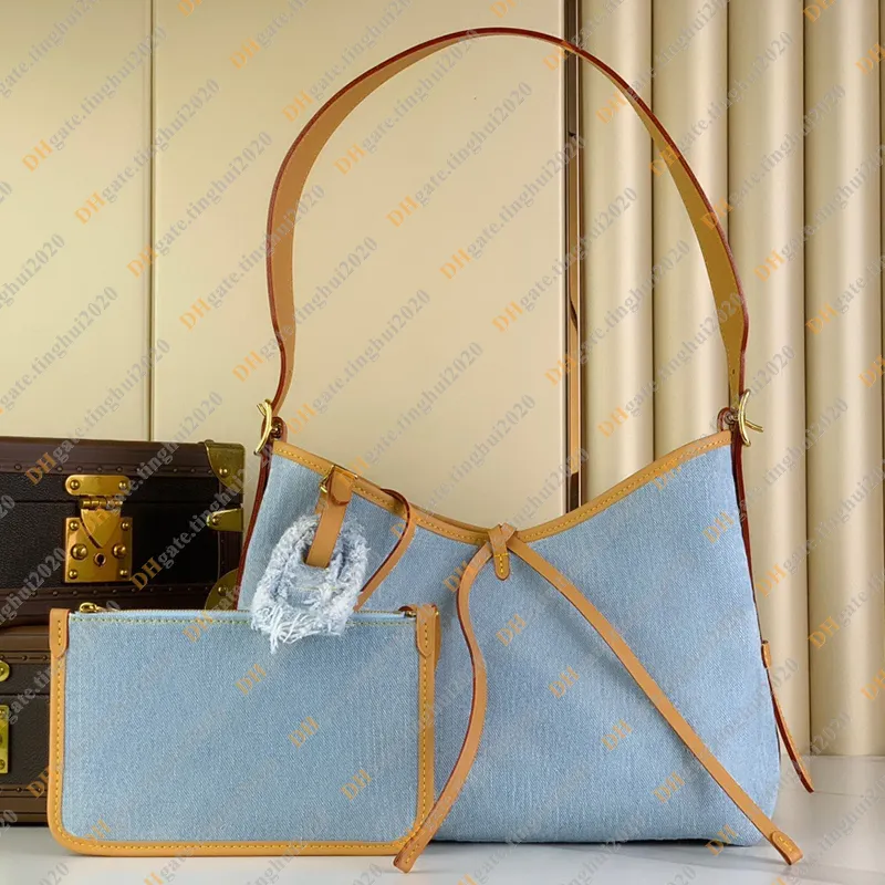 Vuitton Denim Lv Bag Dhgate Luxury Denim Tote Shoulder Bag