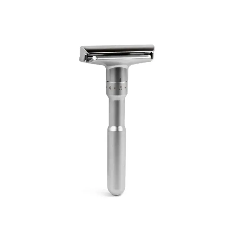 Open Blade Razor Labelled Matte Black Adjustable Safety Razor Safer Press To Open Blade Replacing ...