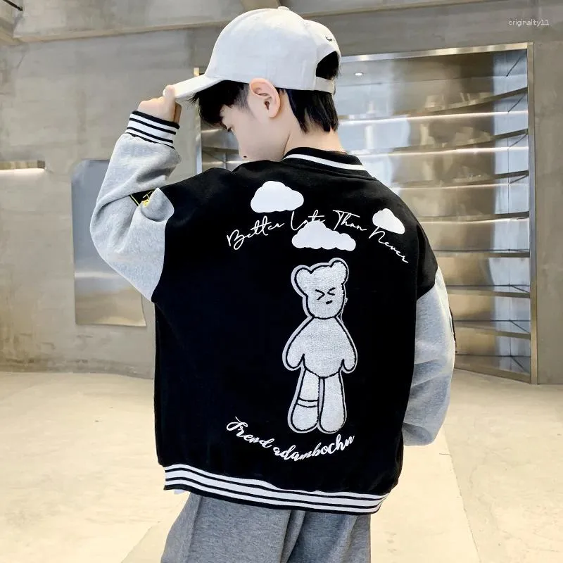Boys designer bomber jacket hotsell