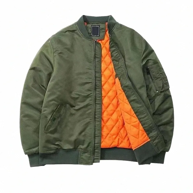 U.S. Military style jacket airforces crew uniform bomber MA1 windproof black NEW
