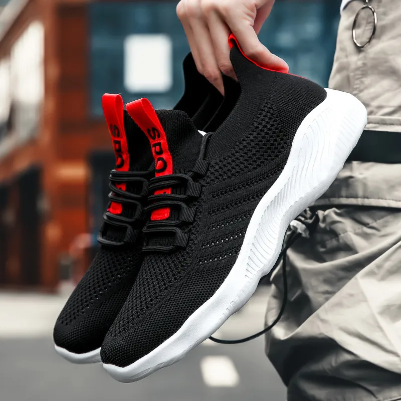 Running Shoes for Men Black Gold Athletic Non Slip Durable Comfortable Sneakers for Mens Outdoor Sports Sneaker GAI