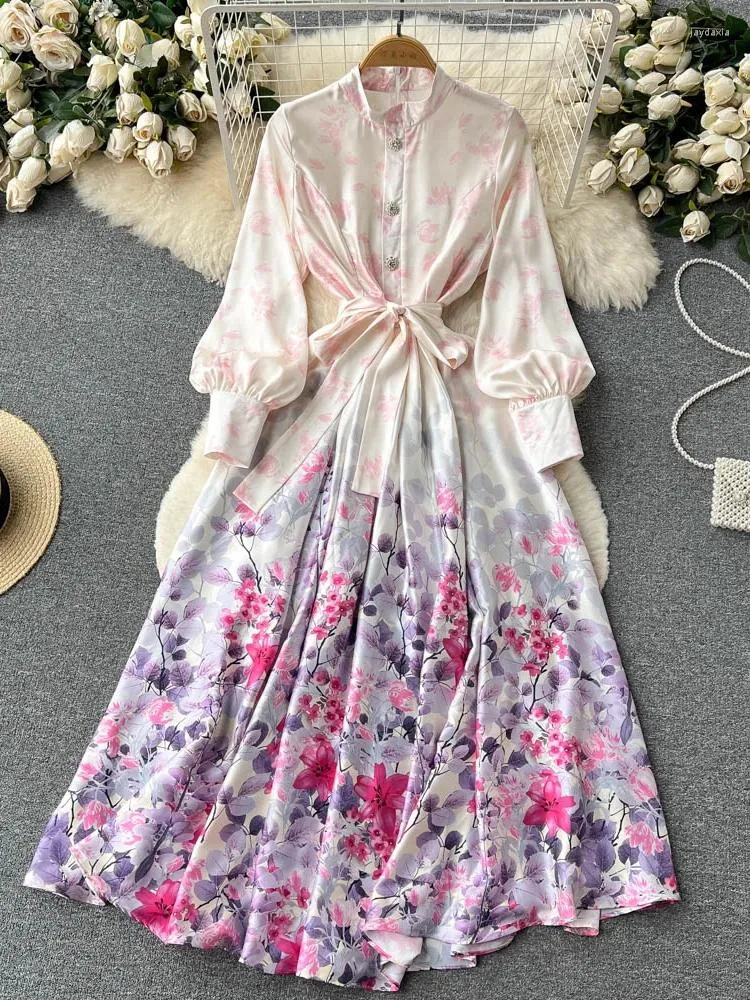a line cotton dresses Tropical Cotton A-Line Dress
