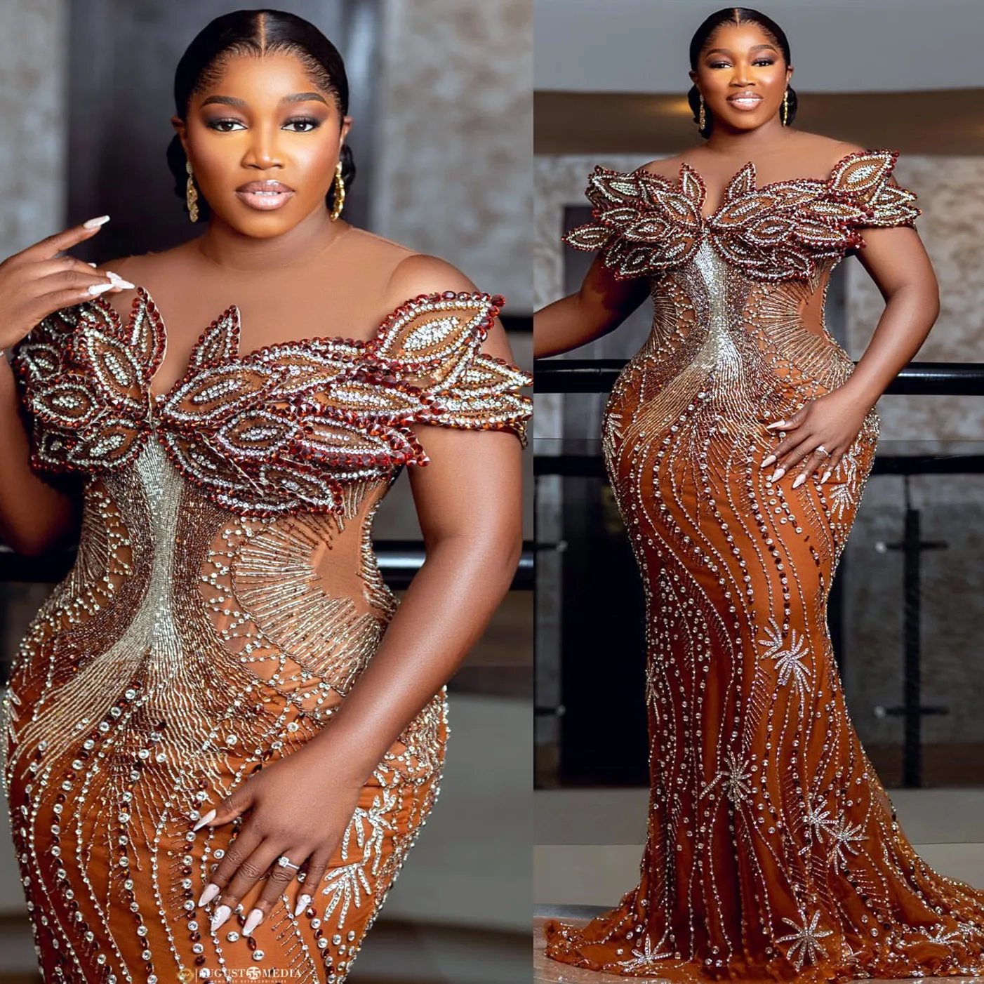 Emerald Green Dress Amazon Plus Size Prom Dresses Long Prom Dresses Elegant  Luxurious Red Mermaid Prom