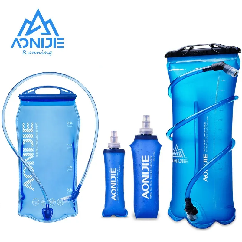 AONIJIE 1L/ 1.5L/ 2L/3L Folding Riding Running Water Bag Outdoor Mountaineering Backpack Drinking Bag-649428