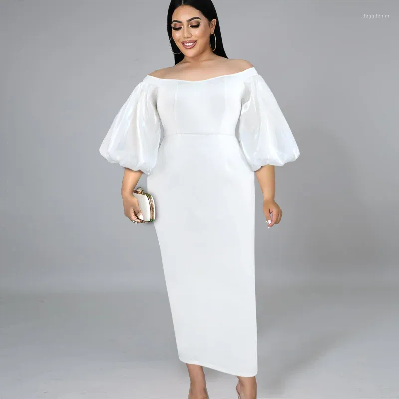 Midi Dress With Sleeves Sexy Summer