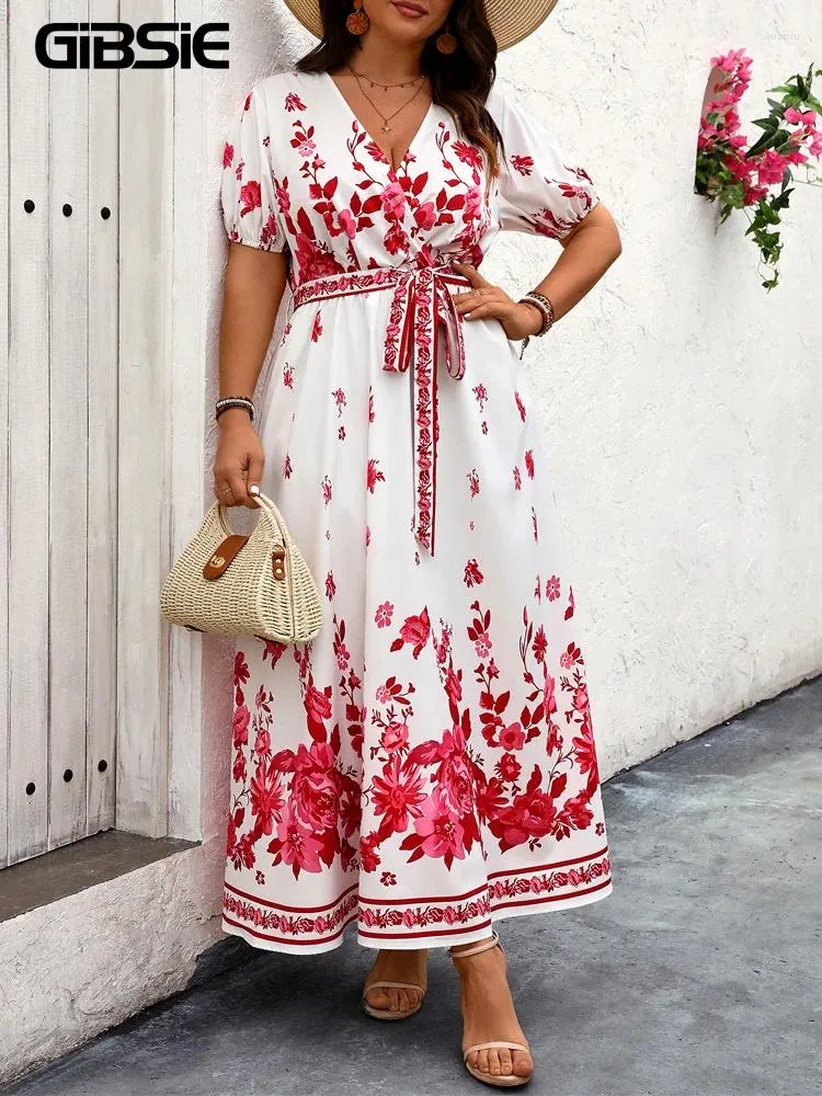 casual plus size empire waist dresses L I V D Plus Size Raffi Empire Waist Pocket Maxi Dress