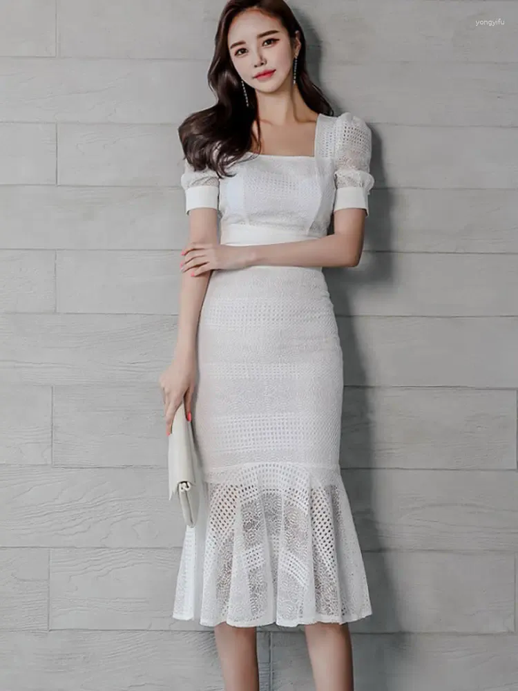 DHgate.com:2024Summer Lace Short Top Mermaid Skirts Suits for 