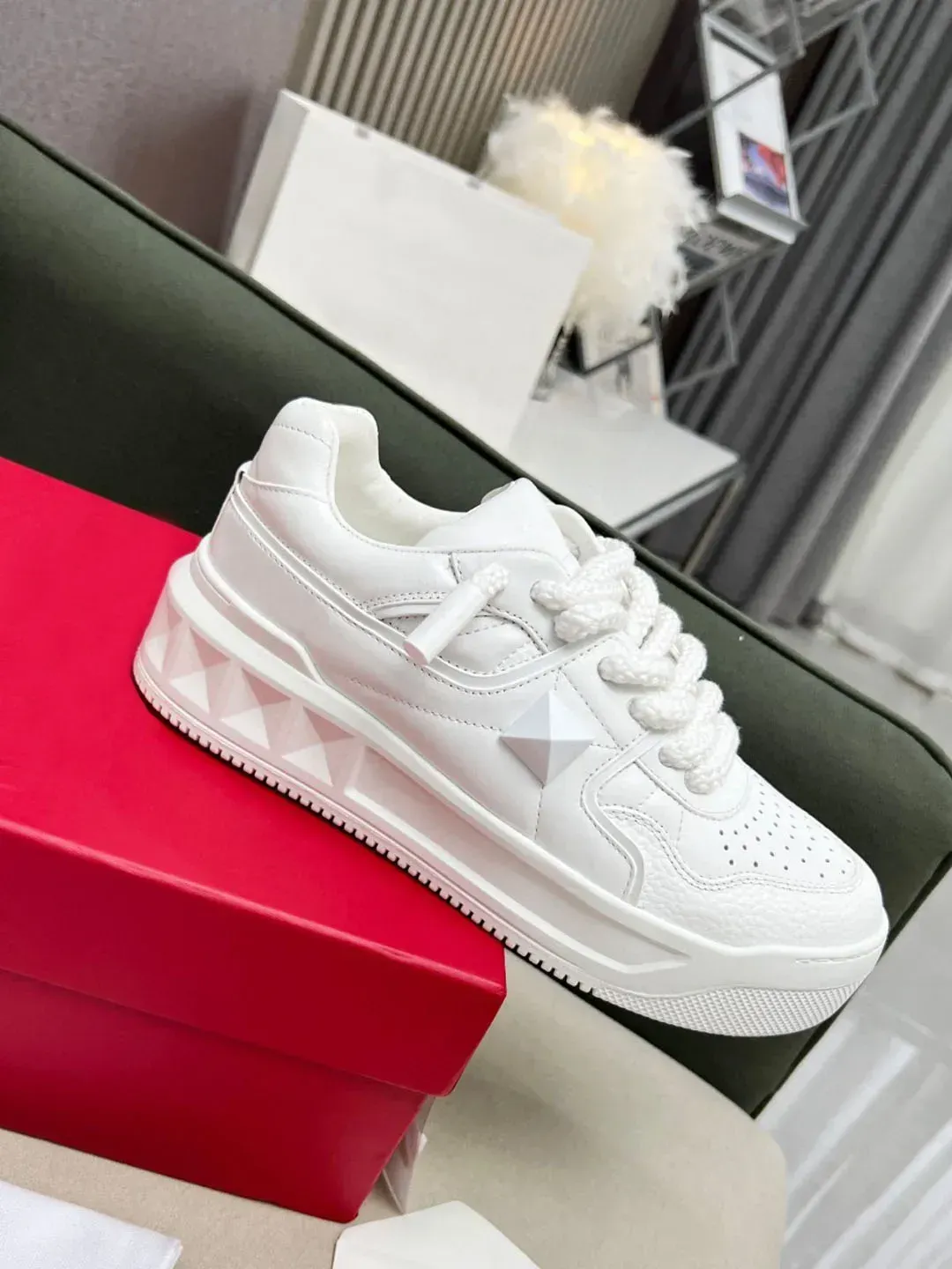 Studded Rivets Sneakers: Trendy Streetwear Sneakers for Men and