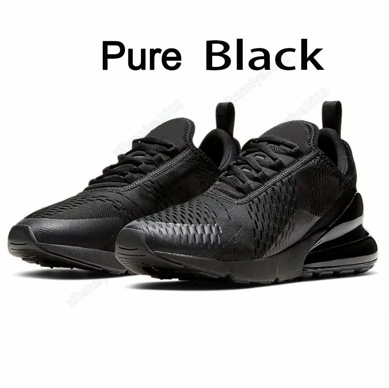 27C All Black Running Shoes Triple Black Dust Cactus X White