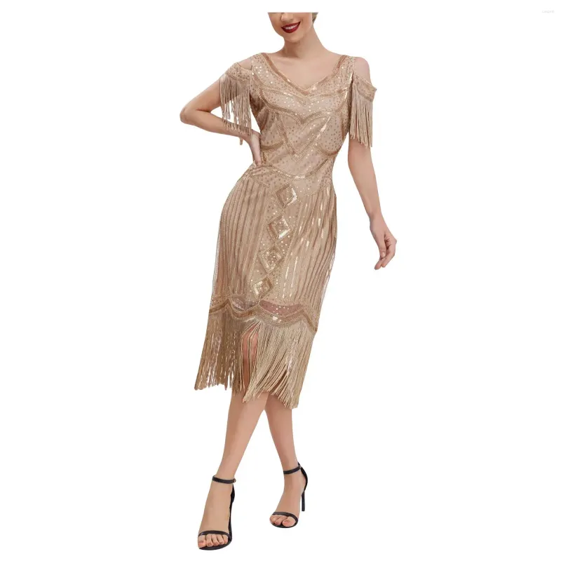 Casual Knee-Length Flapper Dress for Women with Peplum and Hooded Collar in  Polyester from Dhgate Basic & Casual Dresses - price 44.87