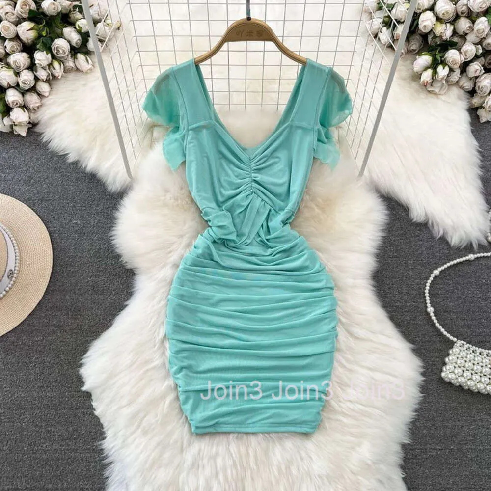 V Neck Ruched Bodycon Mini Dress With Short Flutter... From Join3, $27.14 In Bulk | DHgate.Com V Neck Ruched Bodycon Mini Dress With Short Flutter... From Join3, $27.14 In Bulk | DHgate.Com