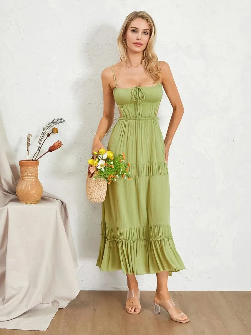 boho cutout maxi dress Feeling Boho Tiered Maxi Dress S / sky blue