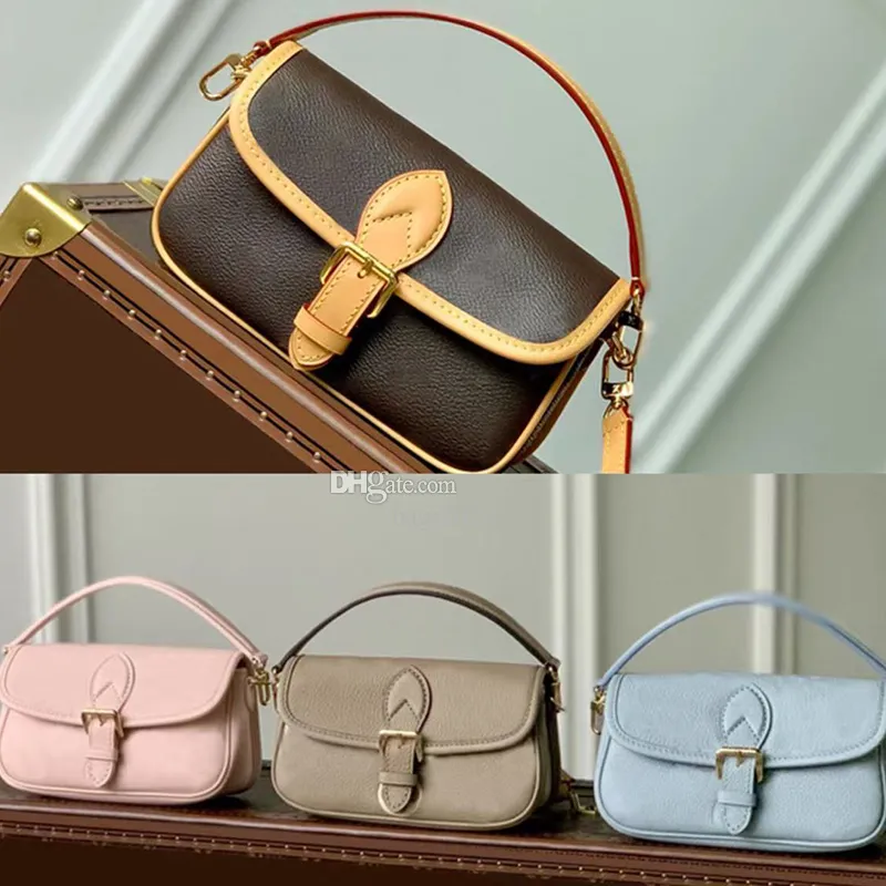 Designer Round Smooth Flap Crossbody Bag 19 CM Calfskin Baguette Lady Tabby Shoulder Bag With Box LL010 From Bags2023 228.28 DHgate.Com