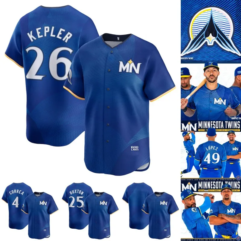 Twin 2024 City Connect Jersey Pablo Lopez Matt Wallner Byron Buxton Kyle Farmer Carlos Correa Kenta Maeda Joe Mauer Jose Miranda Royce Lewis Jhoan Duran 1 674 DHgate