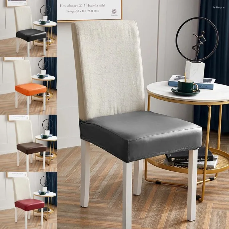 Faux leather dining chair seat covers hotsell