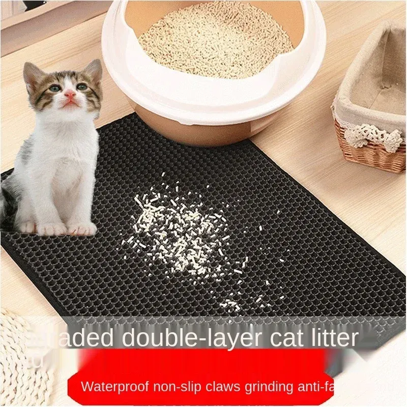DHgate.com:Waterproof EVA Cat Litter Mat with Non-Slip Design - Double ...