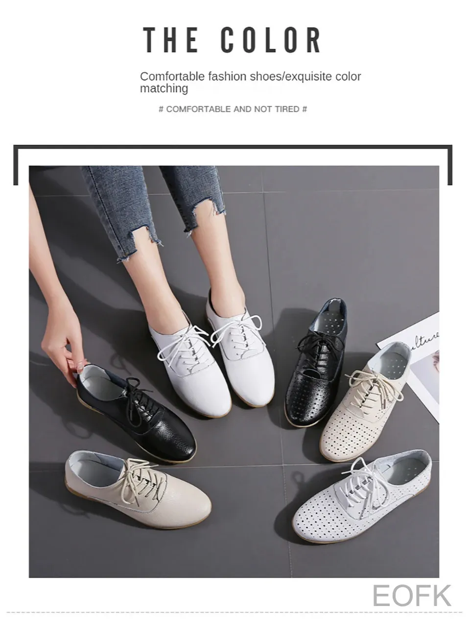 Scarpe oxford donna in pelle stringate comode casual basse_voghion.com