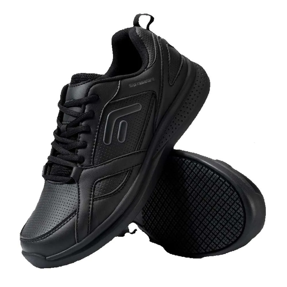 Wide Athletic Sneakers: Breathable, Non-Slip Mens Work Shoes for
