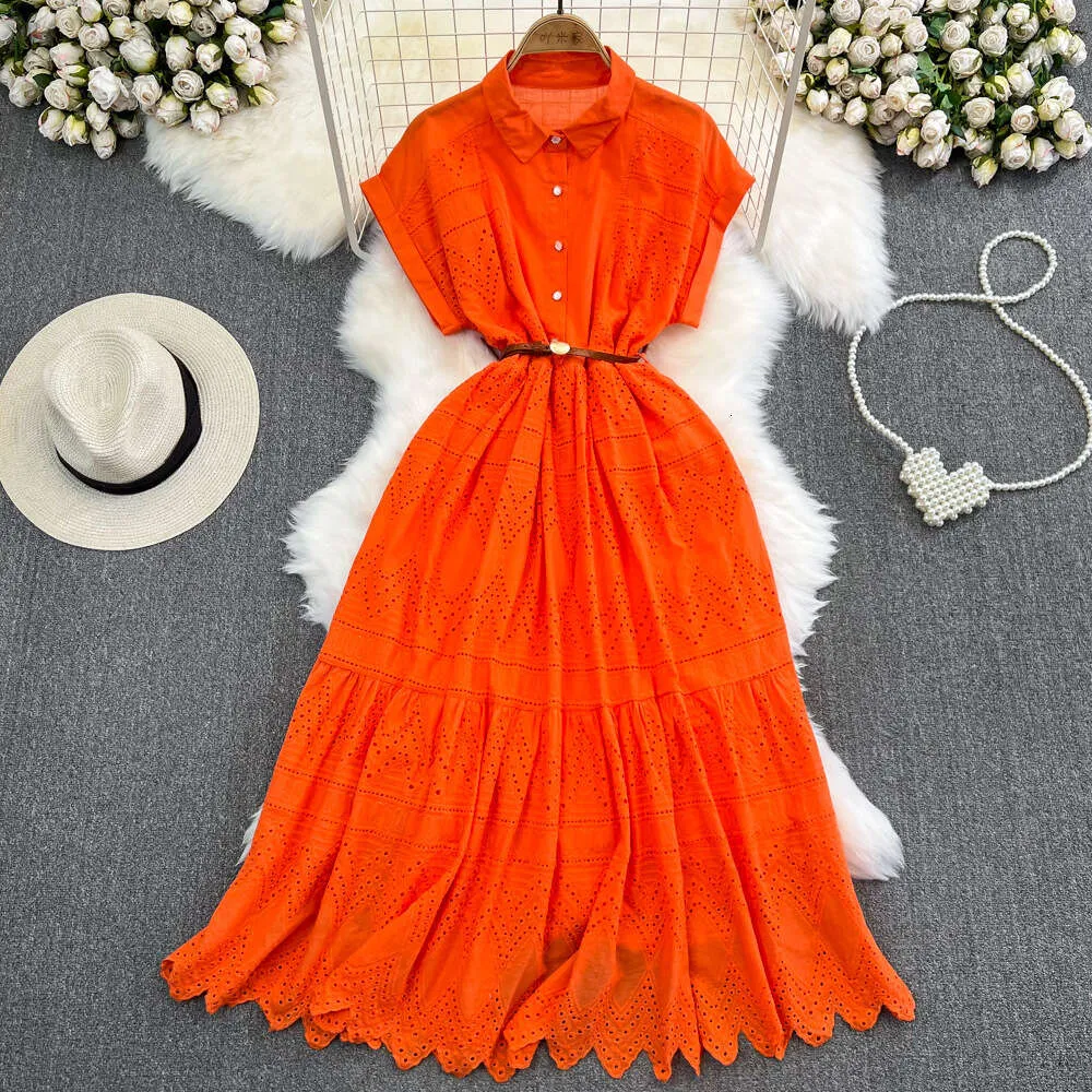 Womens Summer Lace Shirt Dress With Stand Collar And... From  Sunshine_girls, $36.85 In Bulk | DHgate.Com