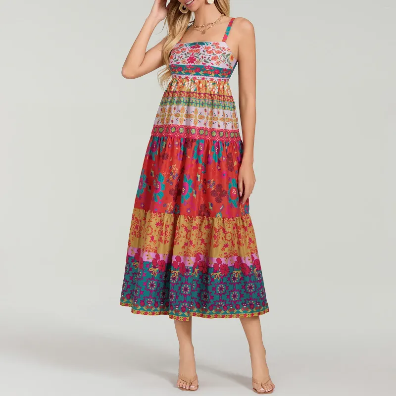 fit and flare cami dress Fit & Flare Smocked Mini Cami Dress for Women — GAP (International) main image 1