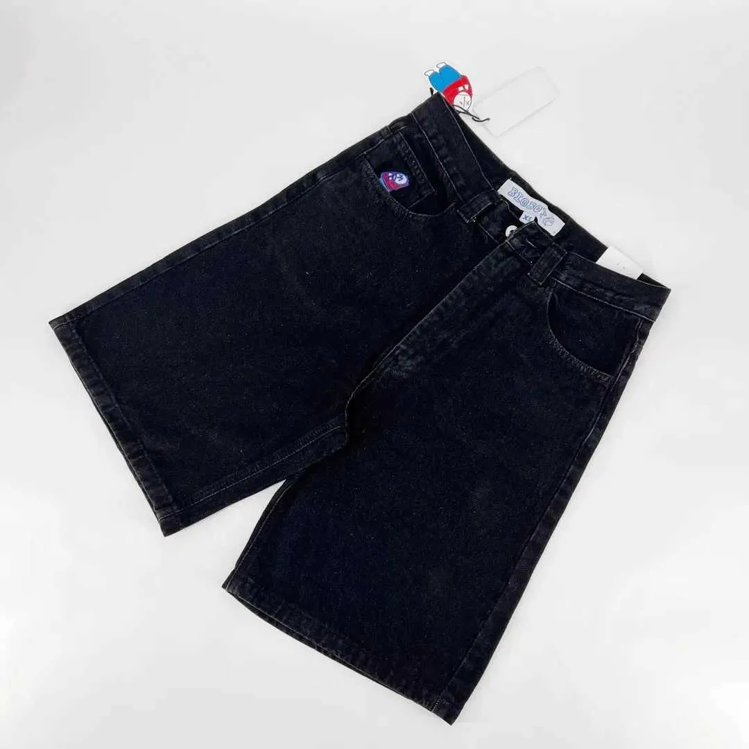 DHgate.com:Mens Hip-Hop Denim Shorts: Vintage Flamehead