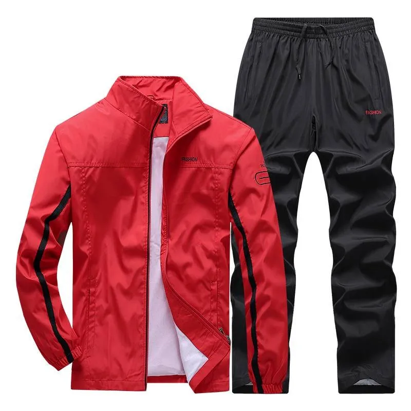 DHgate.com:New Mens Spring/Autumn Sportswear Tracksuit Set